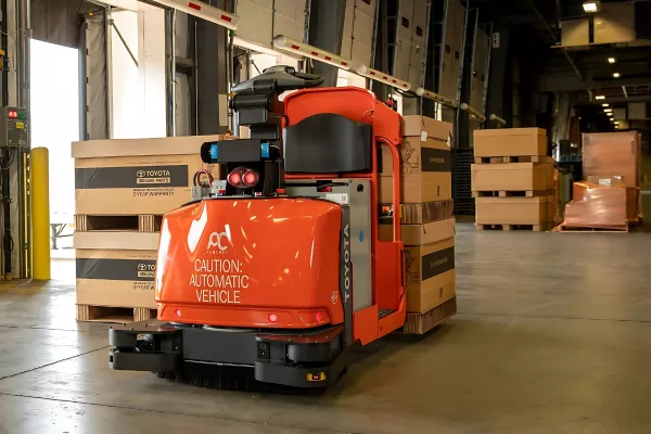 Center-Controlled Rider Automated Forklift | Prolift Toyota